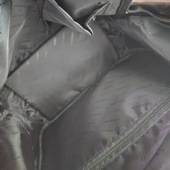 Versace Parfums backpack medusa logo black gold - Picture 15 of 16